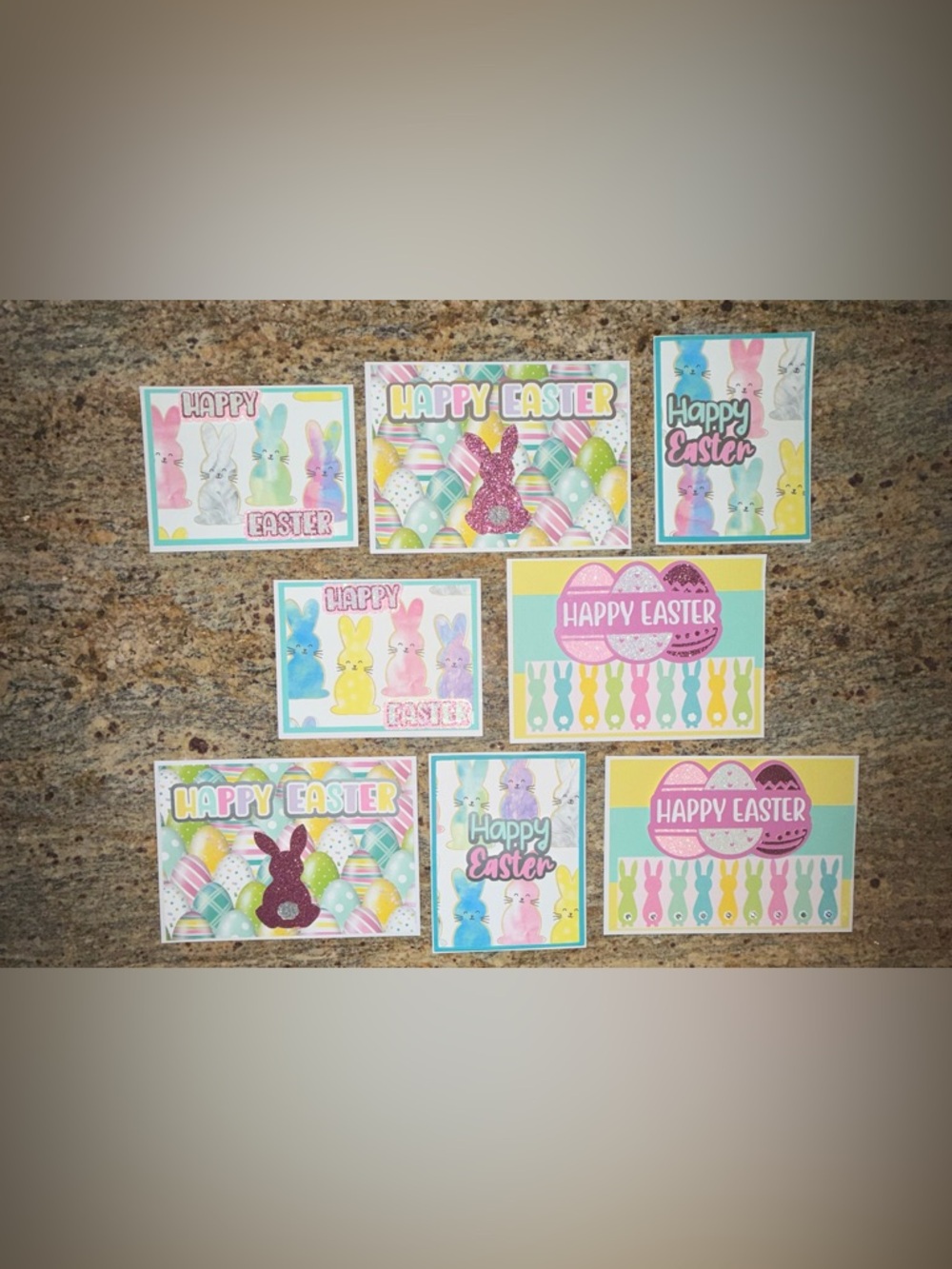 8 Handmade Cricut Easter Holiday Greeting Cards - Cricut